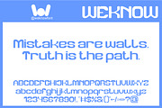 Human Life font, a Sans Serif Font by weknow (Thumbnail 2 of 8)