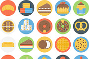 150 Funky Food Icons, an Icon by Flat Icons (Thumbnail 2 of 6)