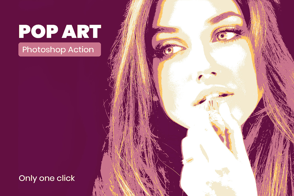 Pop Art Photoshop Action, an Action Add-On by PSD Action (Photo 7 of 11)