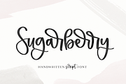 Sugarberry | Handwritten Script Font, a Script Font by KA Designs (Thumbnail 1 of 11)