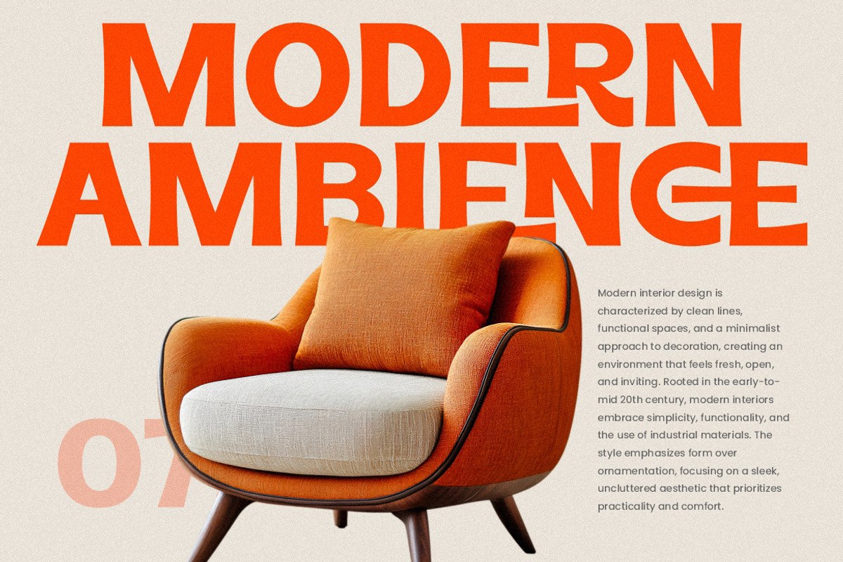 Chales Rientta – Retro Sans, a Sans Serif Font by HansCo Studio (Photo 7 of 10)