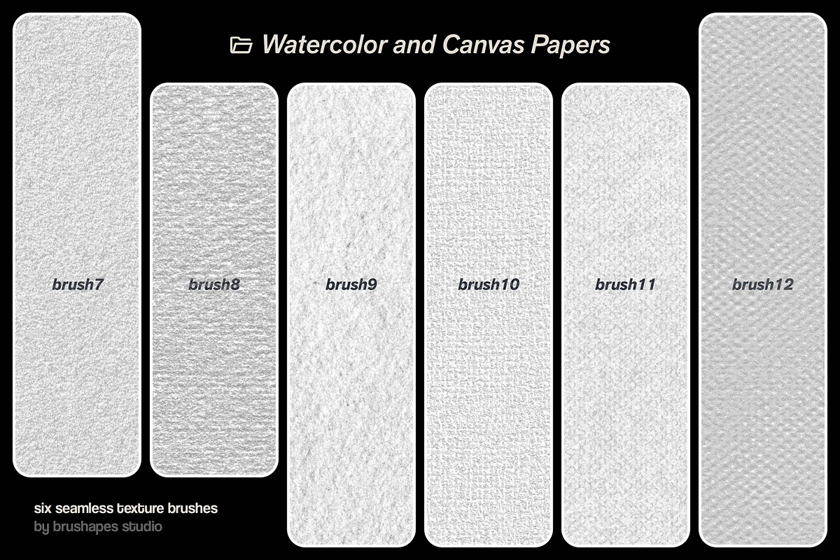 Procreate Paper Texture Brushes, a Brush Add-On by brushapes.com (Photo 8 of 12)