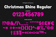 Christmas Shine, a Handwritten Font by BBtypeStudios (Thumbnail 13 of 24)