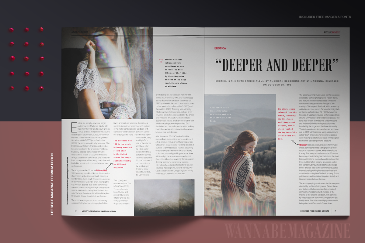 WANNABE magazine, a Magazine Template by Boris Cupac (Photo 12 of 21)