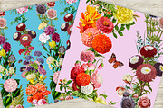 Vintage summer Seamless Patterns, a Pattern Graphic by NastiaDesignsPrints (Thumbnail 5 of 8)