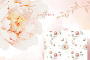 watercolor flowers botanical bundle, a Decorative Illustration by Edith’s World (Thumbnail 10 of 14)