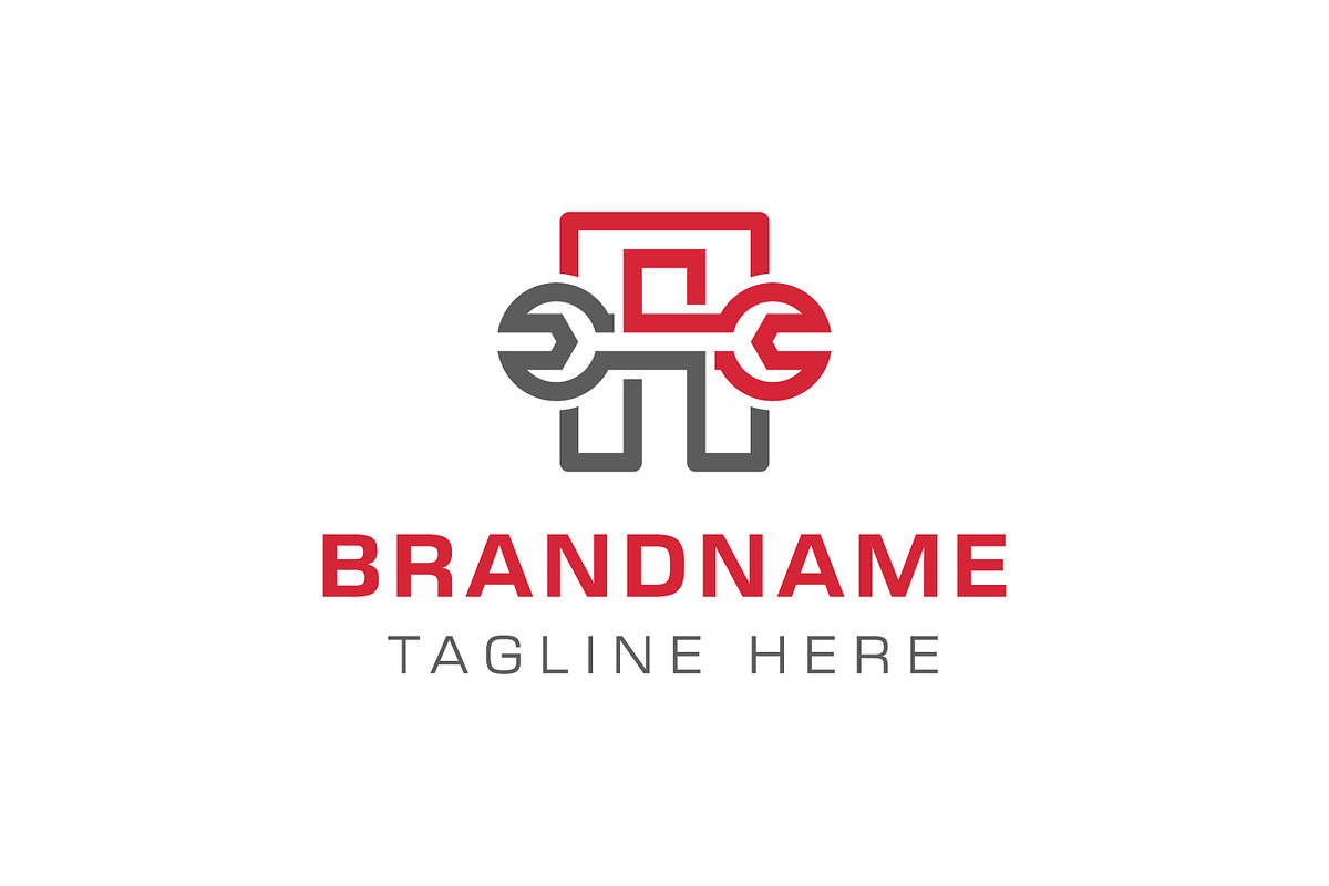 Letter A Wrench Logo, a Branding & Logo Template by Pray Art Design Studio