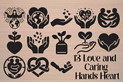 Love and Caring Hands Heart, an Object Graphic by Gfx_Store (Thumbnail 27 of 27)