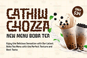 Blacem - Display Bubble Font, a Handwritten Font by trabaskriya (Thumbnail 3 of 9)