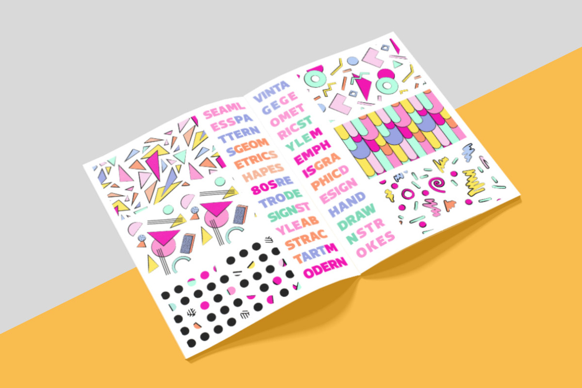 Memphis Design Patterns and Shapes, a Pattern Graphic by Pulpixel Design (Photo 11 of 15)