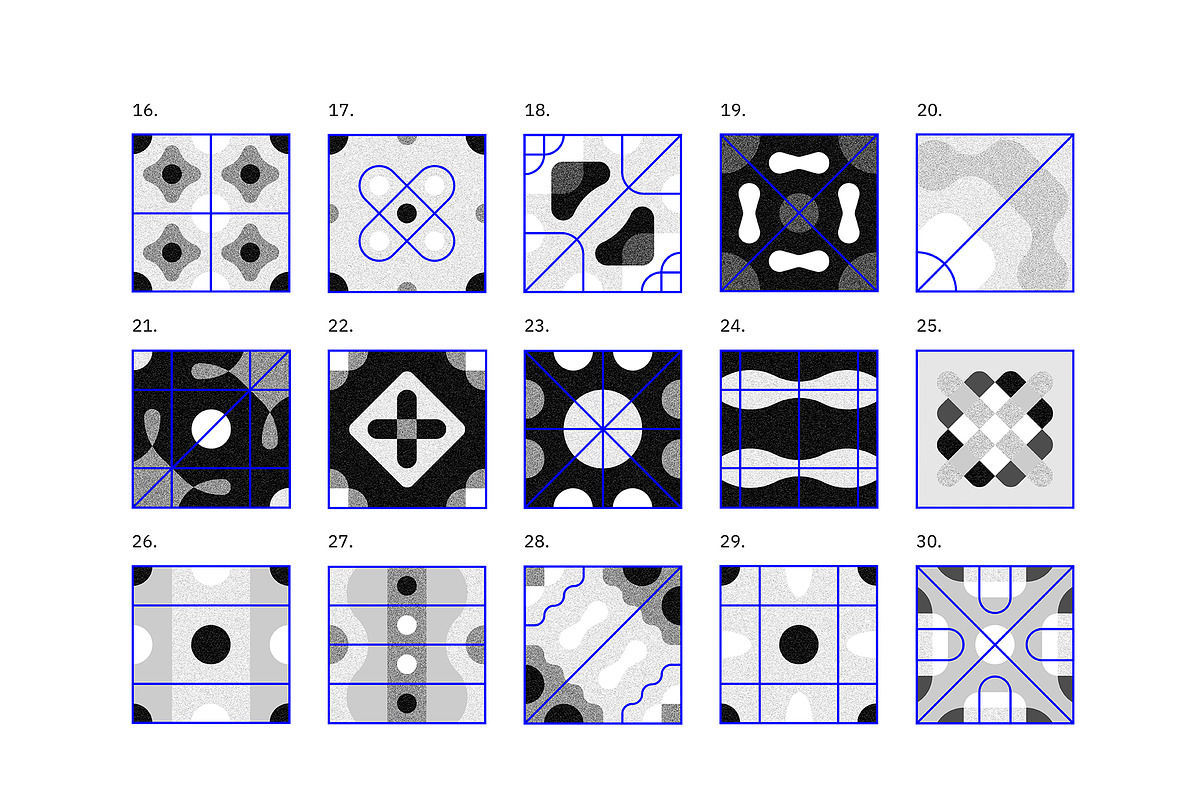 Resonance - Geometric Patterns, a Pattern Graphic by Formelier (Photo 3 of 8)