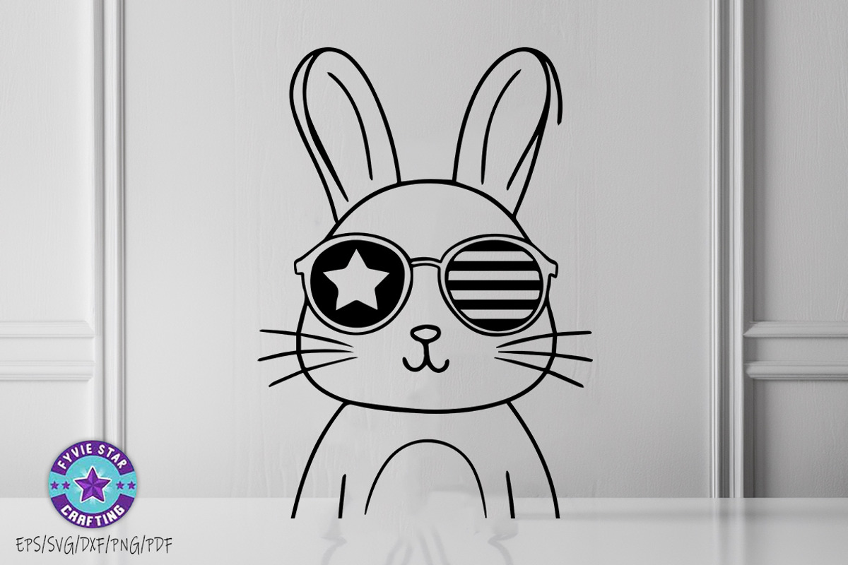 Easter Bunny Cute Bunny Svg Png Bund, an Object Graphic by FiveStarCrafting (Photo 8 of 14)