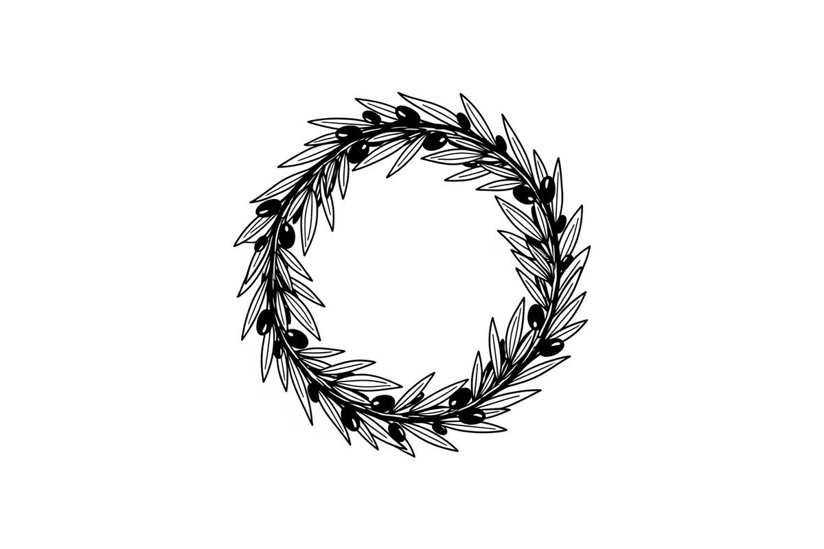 Floral Wreath Circle SVG Bundle, an Illustration by Creativeshirt (Photo 26 of 51)