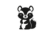 Cute Forest Animal Silhouette Bundle, an Illustration by Creativeshirt (Thumbnail 45 of 54)