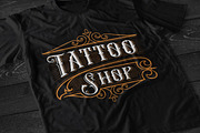 Set of vintage tattoo studio logos., a Branding & Logo Template by Harry Kasyanov (Thumbnail 5 of 8)