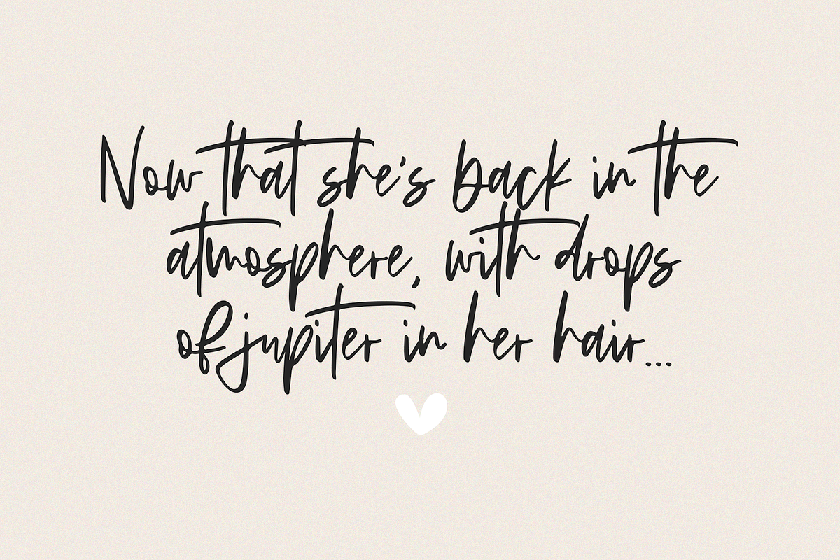 Sandcastle - Handwritten Script Font, a Script Font by KA Designs (Photo 11 of 16)