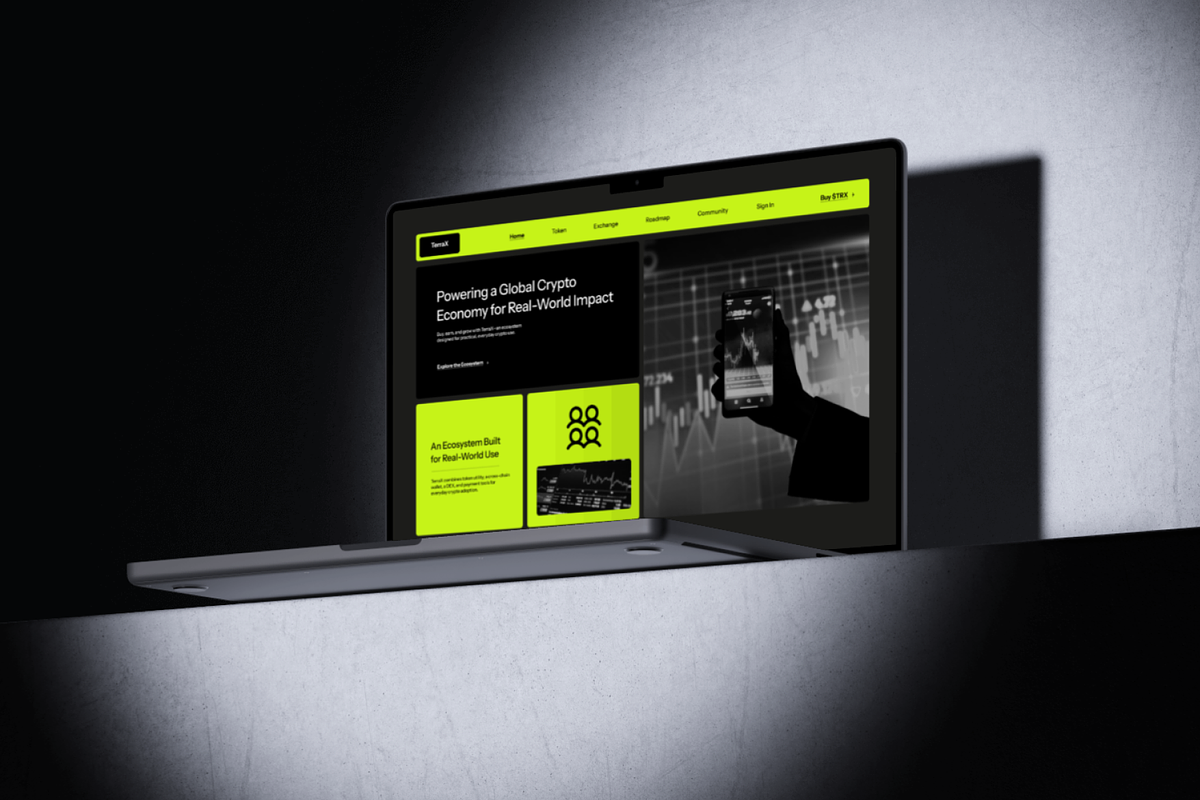 Figma Cryptocurrency Landing Page, a Landing Page Template by Musara (Photo 4 of 6)