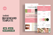 Brand Board Templates, a Branding & Logo Template by My Template Studio (Thumbnail 1 of 10)