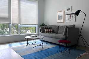 Modern living room interior