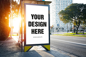 City lightbox 03, a Print Template by SFCRCH MOCKUPS