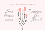 Fleuriste Duoline Font, a Script Font by Anna Zakharchenko (Thumbnail 5 of 11)
