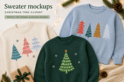 Christmas Trees Illustrations, a Seasonal Illustration by Anna Studio (Thumbnail 5 of 12)