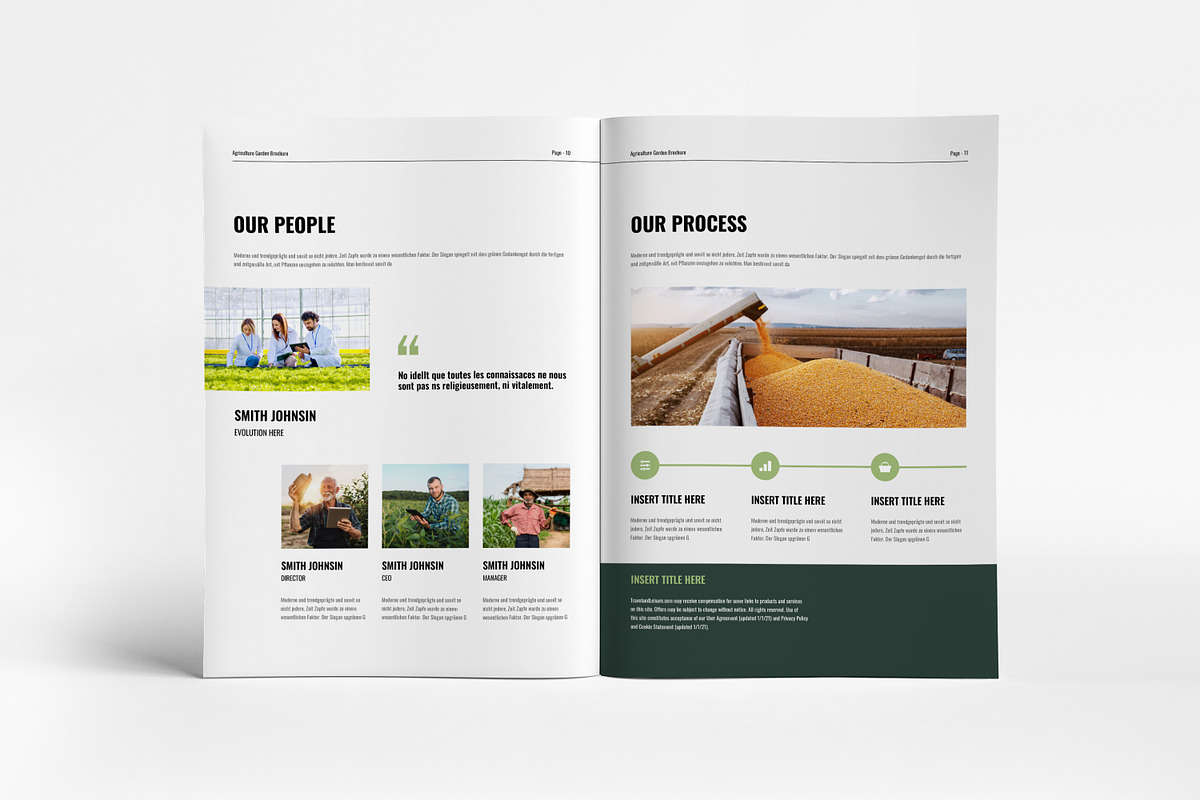 Agriculture Brochure Template ICanva, a Brochure Template by PixWork (Photo 7 of 11)