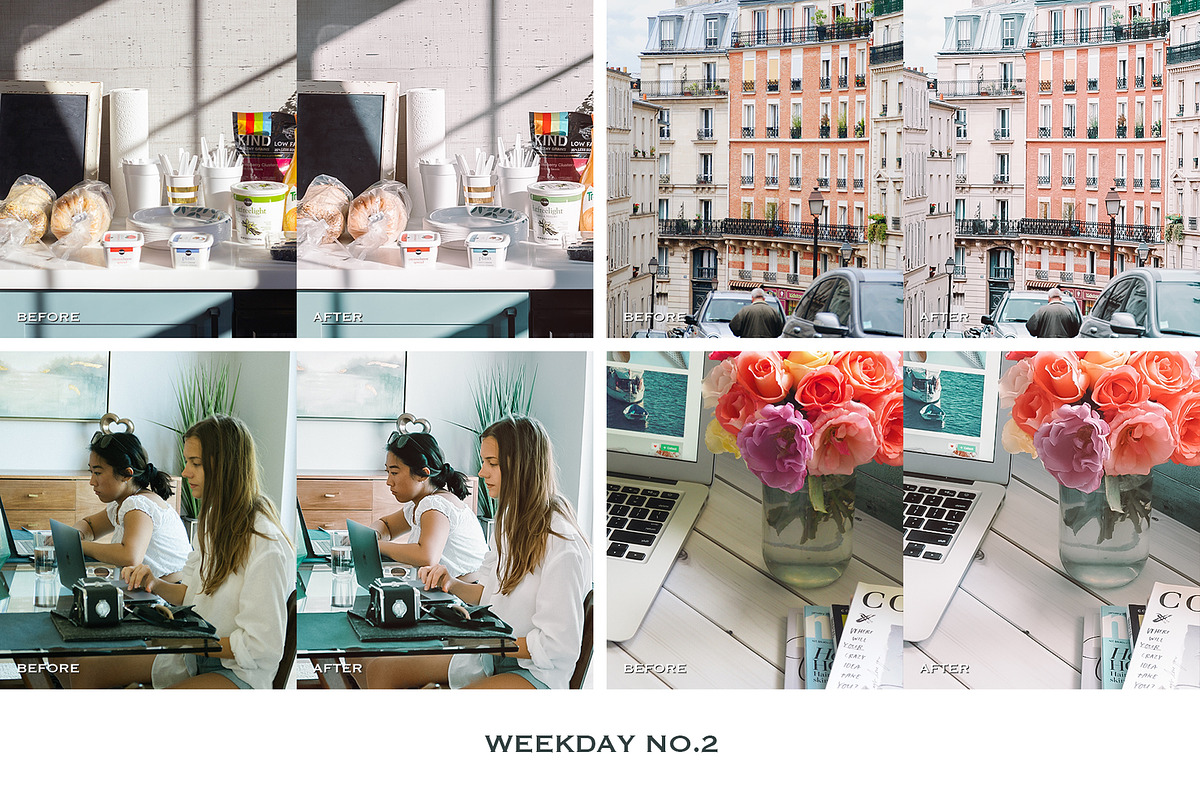 Weekday Lightroom Mobile Presets, a Preset Add-On by VEER (Photo 4 of 18)
