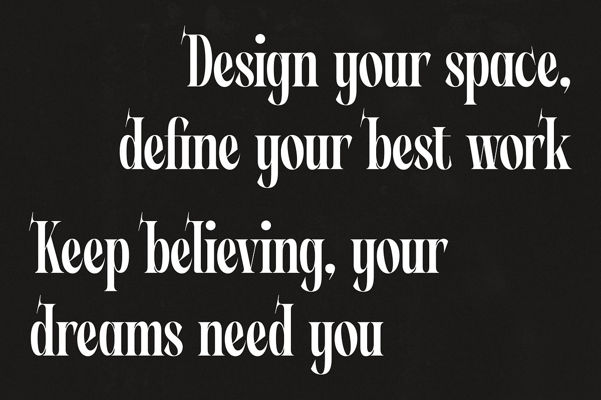 Angalter Modern Display Serif, a Script Font by timelesstype.co (Photo 2 of 20)