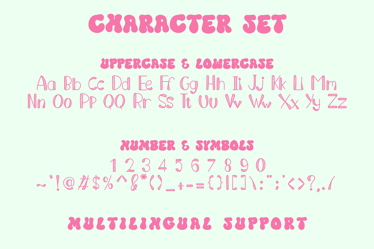 Hatch Berry, a Sans Serif Font by Dm Studio (Photo 8 of 9)