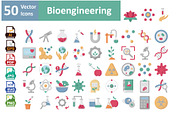 Bioengineering Vector Icons Pack, a Solid Icon by Vector Portal (Thumbnail 1 of 7)