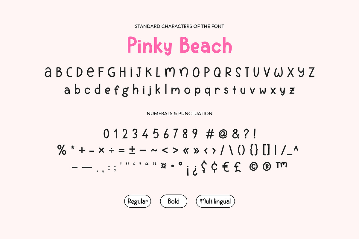 Pinky Beach - A Fun Handwritten Font, a Handwritten Font by Kaya Fonts (Photo 26 of 30)
