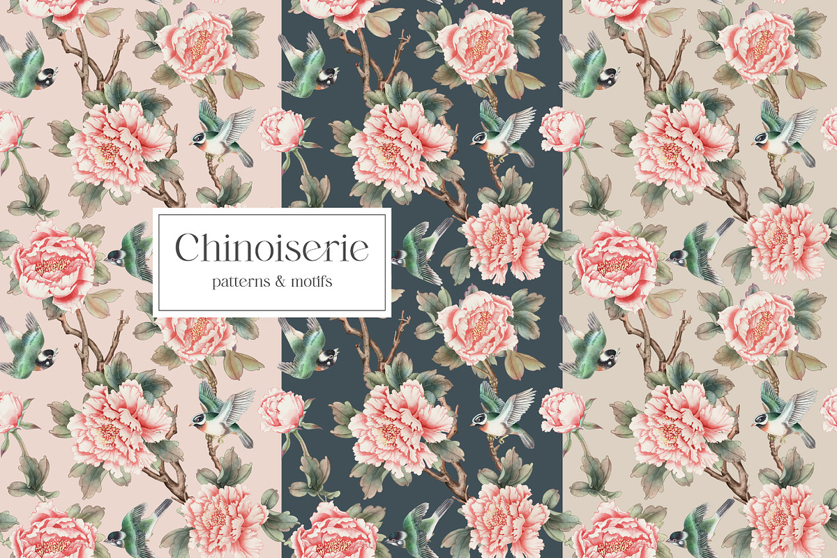 Chinoiserie, a Pattern Graphic by Kate Demyanovska (Photo 2 of 10)