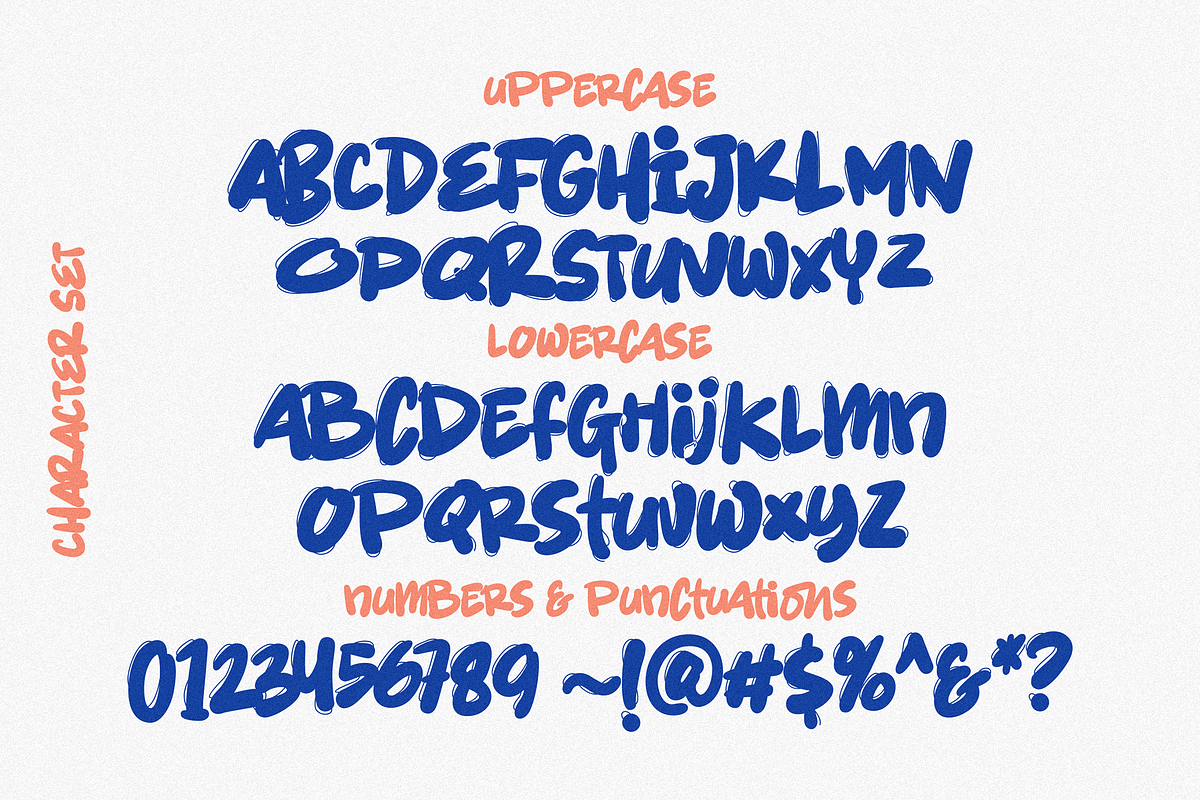 Ontro Buck - Decorative Marker Font, a Handwritten Font by figuree studio (Photo 5 of 7)