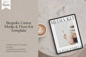 Canva Media Kit Template