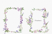 Watercolor Delphinium Bouquet, a Decorative Illustration by ThaismotaCreativeCo (Thumbnail 6 of 10)