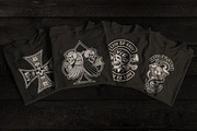 Biker Illustrations Bundle, an Illustration by Natali_ (Thumbnail 6 of 7)