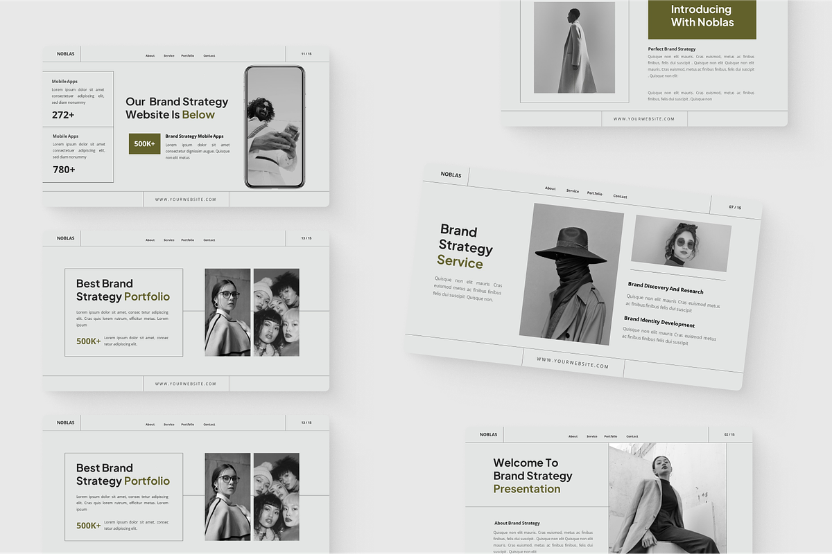 Noblas - Brand Strategy Keynote, a Presentation Template by SquidPixey (Photo 5 of 6)