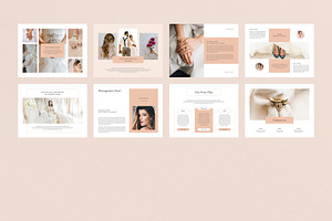 Wedding Brochure Template CANVA