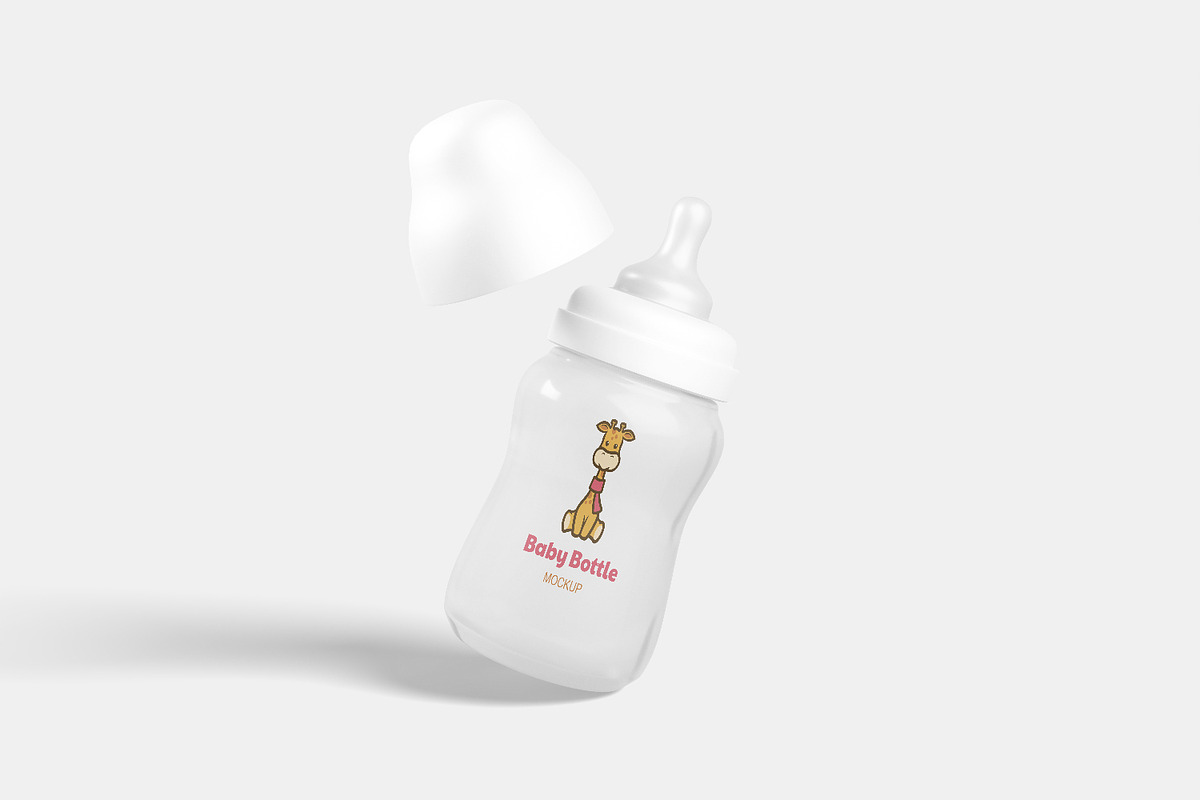 Baby Bottle Mockup, a Mockup by Alolieli Studio (Photo 2 of 4)