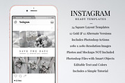 Instagram Wedding Pack, a Social Media Template by Tugcu Design Co. (Thumbnail 8 of 8)