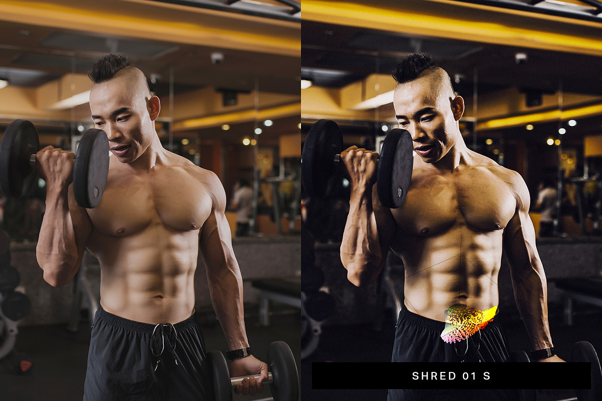 50 Bodybuilding Lightroom Presets, a Preset Add-On by SparkleStock (Photo 6 of 11)