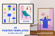 Pop Up Gallery Vector Poster Creator, an Object Graphic by ArtFM (Thumbnail 4 of 13)