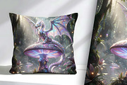 Crystal Dragon in Bio Iridescent, an Animal Illustration by Sharon Schwalbe (Thumbnail 2 of 6)
