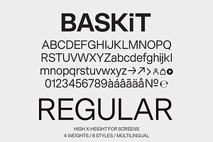 BASKiT Commerce Branding Font