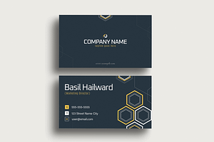 Business Card Template, a Business Card Template by MightyDesign