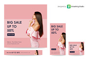 Fashion Web Banner Set, a Templates & Theme by Smashing_Studio (Thumbnail 1 of 3)