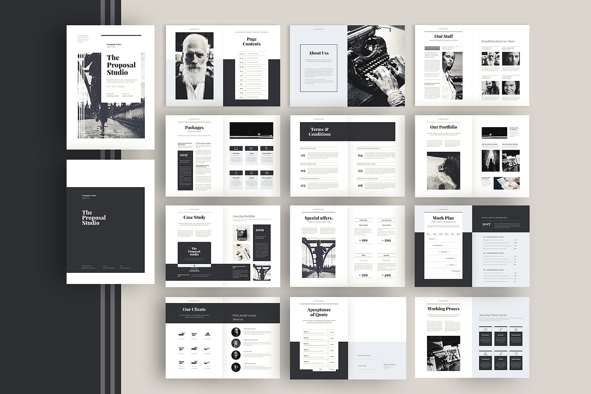 Proposal, a Brochure Template by Astut (Photo 1 of 15)