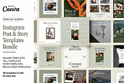 Canva Social Media Templates, a Social Media Template by Brand & Bloom (Thumbnail 1 of 22)