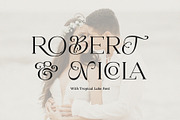 Tropical Lake - Combination Font, a Serif Font by Prioritype Co (Thumbnail 7 of 10)